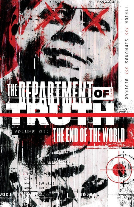 In februari komt het eerste volume uit van : THE DEPARTMENT OF TRUTH, VOL. 1: THE END OF THE WORLD TP.