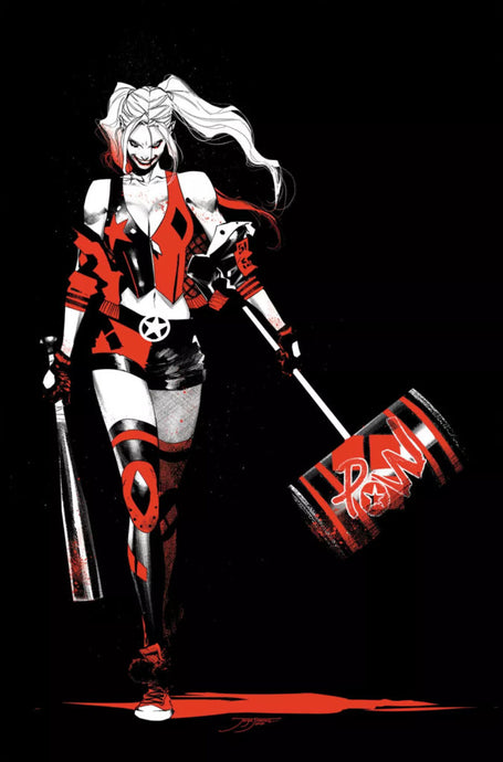 In mei brengt DC: Harley Quinn Black+White+Red voor het eerst uit in trade!