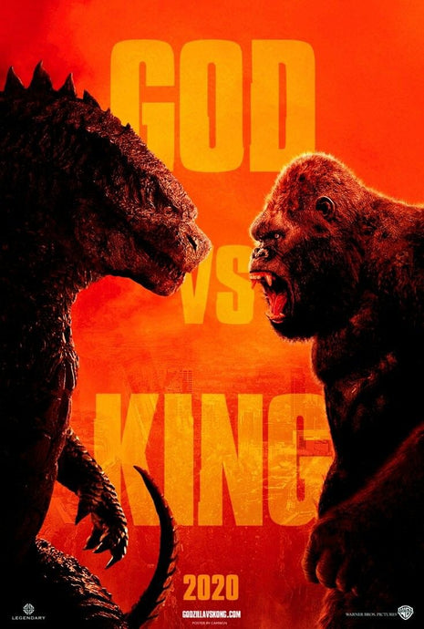De epic face-off tussen twee iconen: Godzilla Vs Kong!