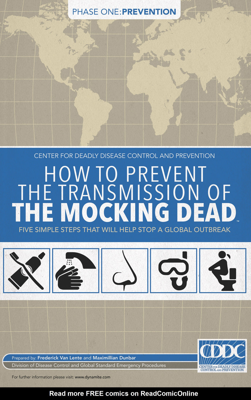 The Mocking Dead Vol 1.  Phase One: Prevention (TPB) (2014)