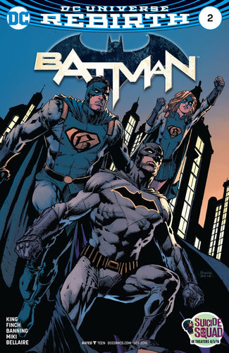 Batman#2 Vol.3 DC Universe Rebirth (2016)