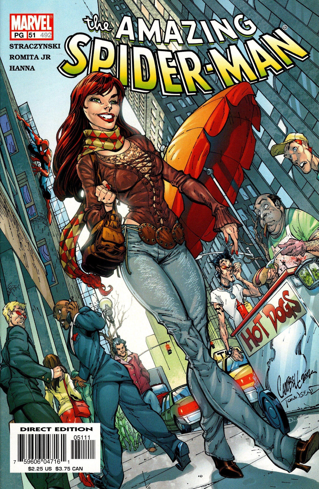 Amazing Spider-Man direct edition #492